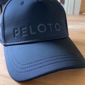 Black peloton hat